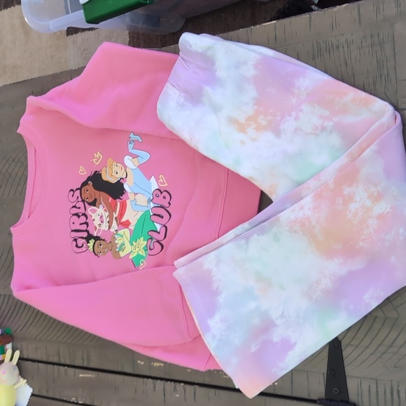 Disney Princess Graphic Sweatshirt & Flare Leggings - Picture 4 of 6